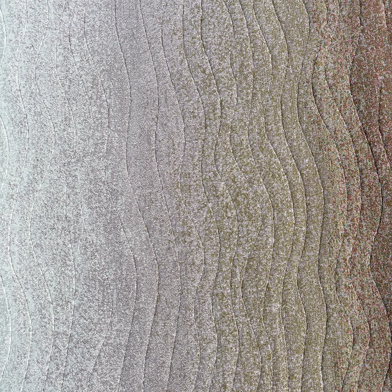 Tapis bleu Waves