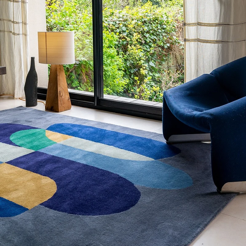 Tapis gris Pluriel