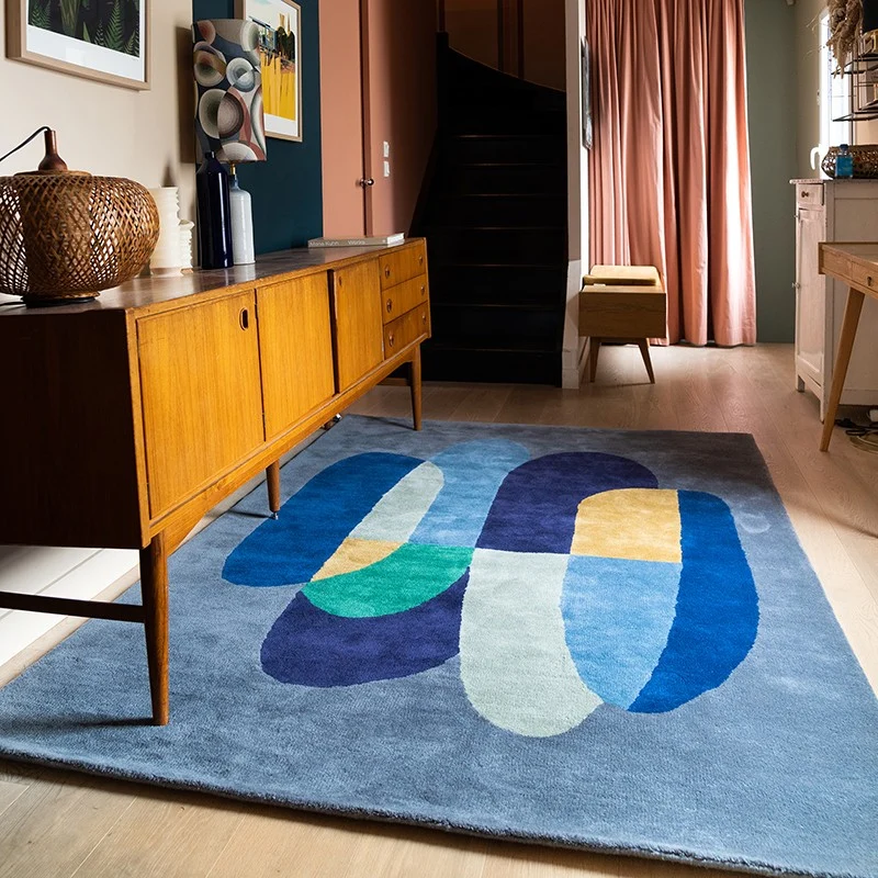 Tapis gris Pluriel