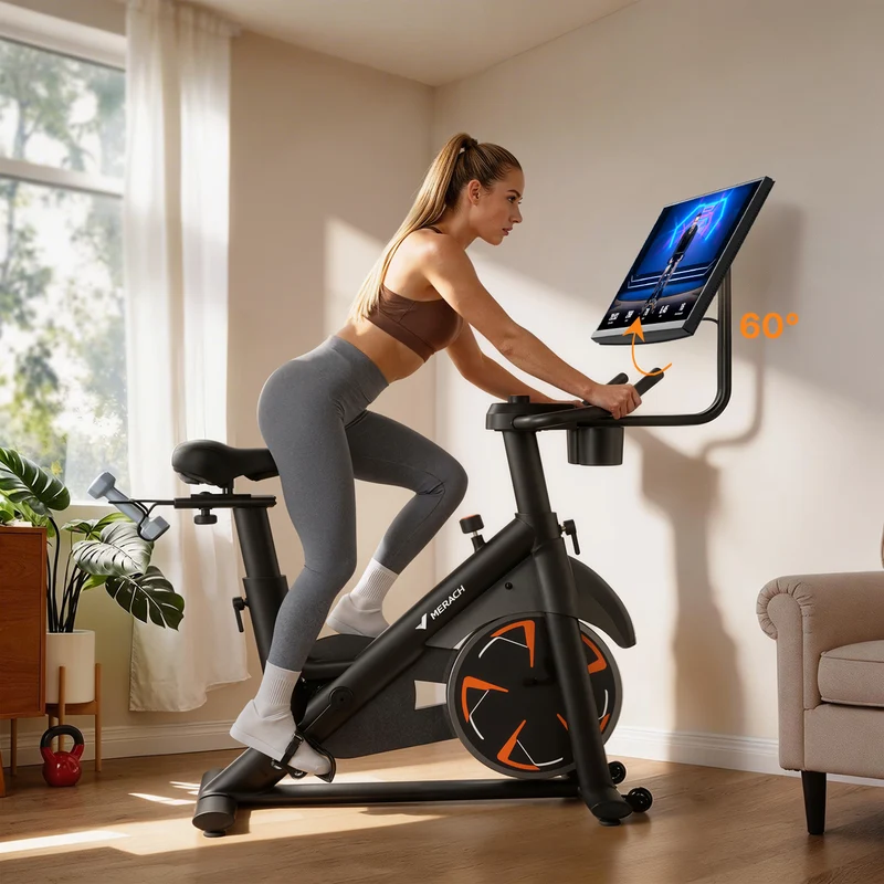Merach S36B5 Exercise Bike with HD Screen