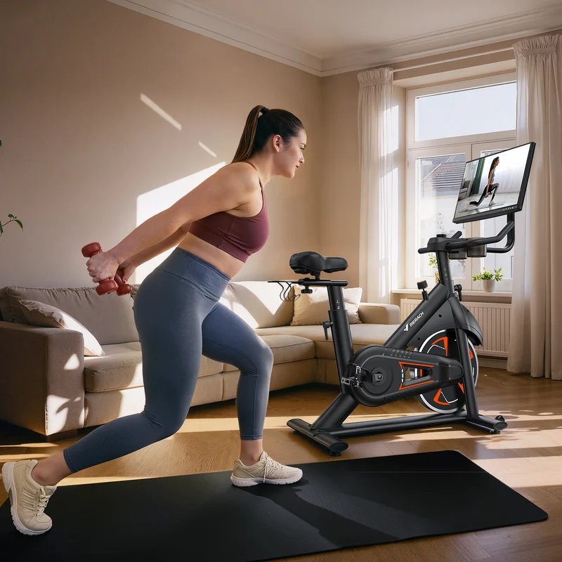 Merach S36B5 Exercise Bike with HD Screen
