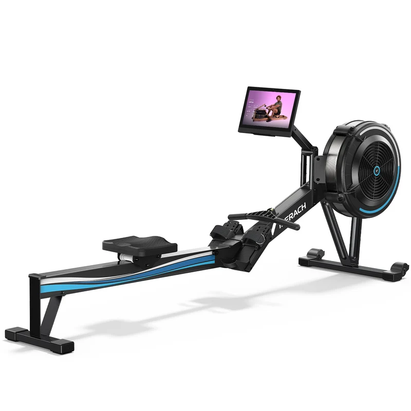 Merach R50 Aura Air Rowing Machine with HD Screen