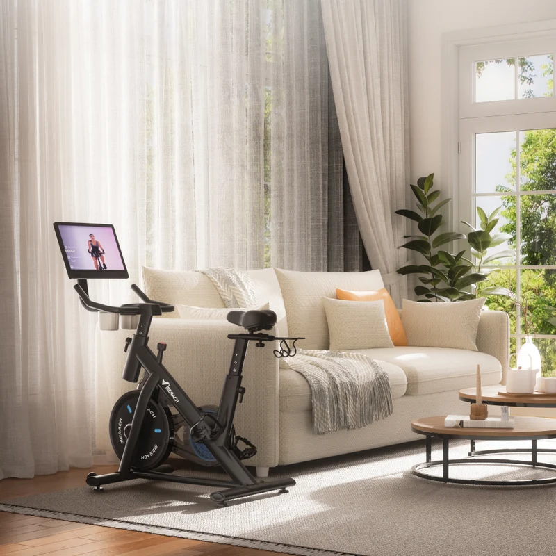 Merach S26B4 Magnetic Exercise Bike with HD Screen