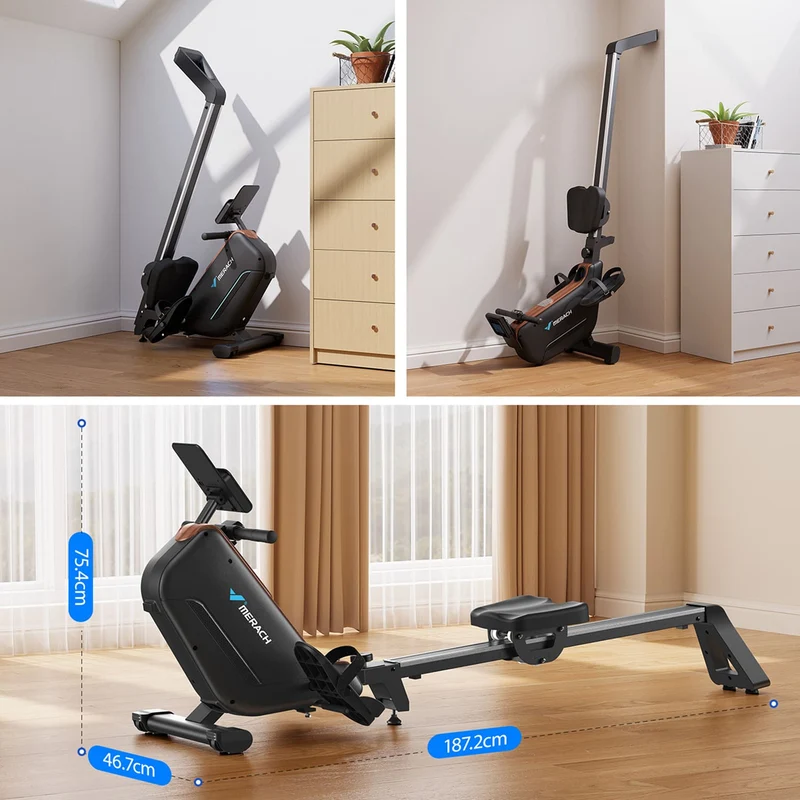Merach R15 2.0 Self-Powered Electromagnetic Rowing Machine