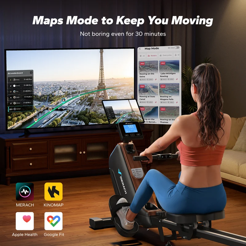 Merach R15 Pro Electromagnetic Rowing Machine