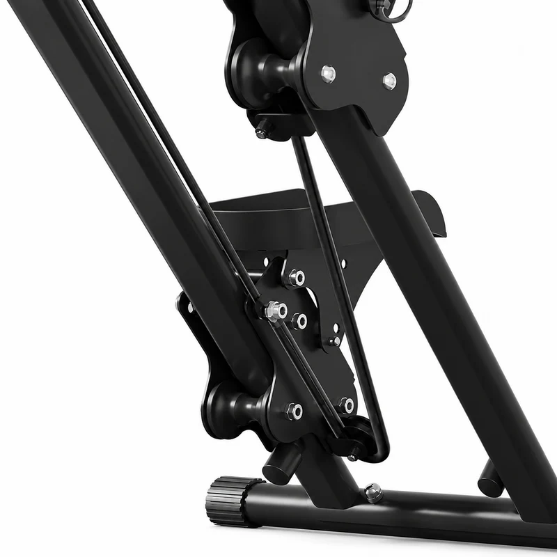 Stepper d'escalier Pliable SYNERFIT avec Écran LED Résistance Réglable, Pédales Antidérapantes Charge Maximale 120 kg, modèle CLIMBER-FIT couleur Noir
