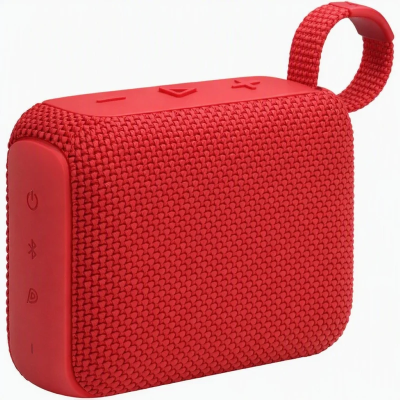 Enceinte Bluetooth Edition PARTY BOX ultra-portable, fonction Playtime Boost, Version Bluetooth JL 5.3 Puissance de sortie 5 W résistante à l'eau et à la poussière colorie rouge