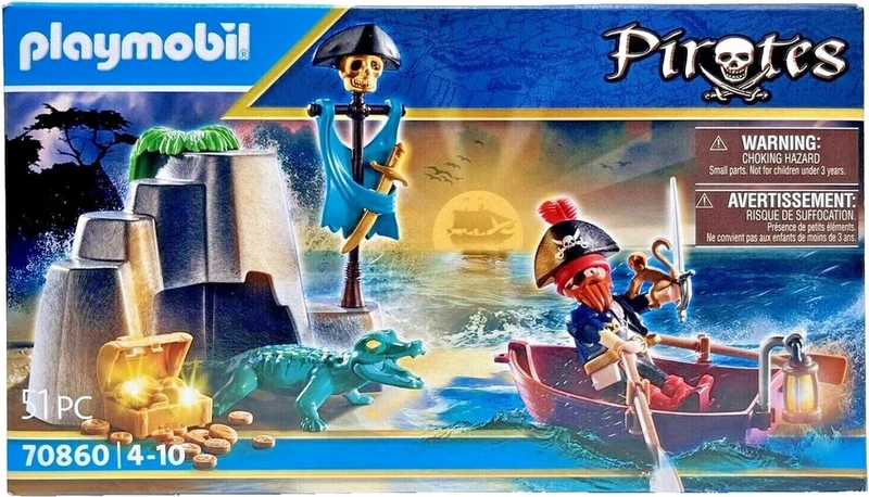70860 Playmobil La chasse au trésor des pirates