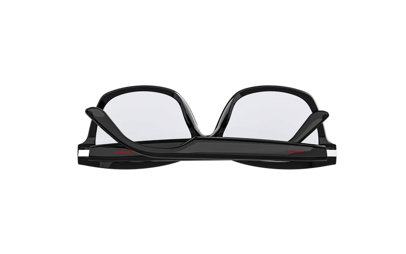 Lunettes intelligentes multifonctions NASA édition . FUSION transmission Wi-Fi, Bluetooth Microphone Et Haut-Parleur Intégré Monture Mat Noir Verres Incolore Modèle Unisex design