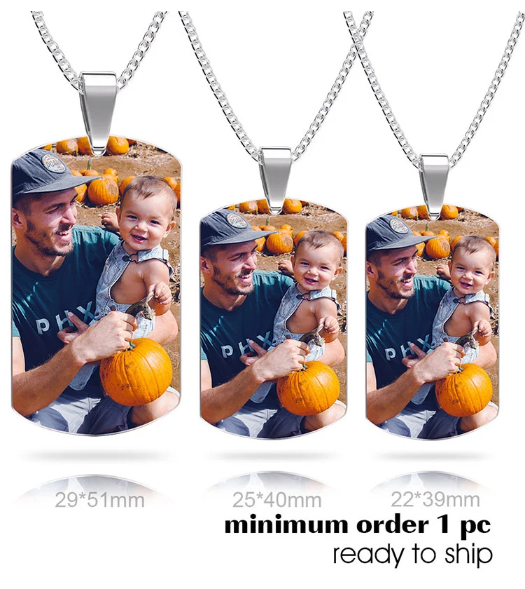 Collier Personnalisé MemorySteel
