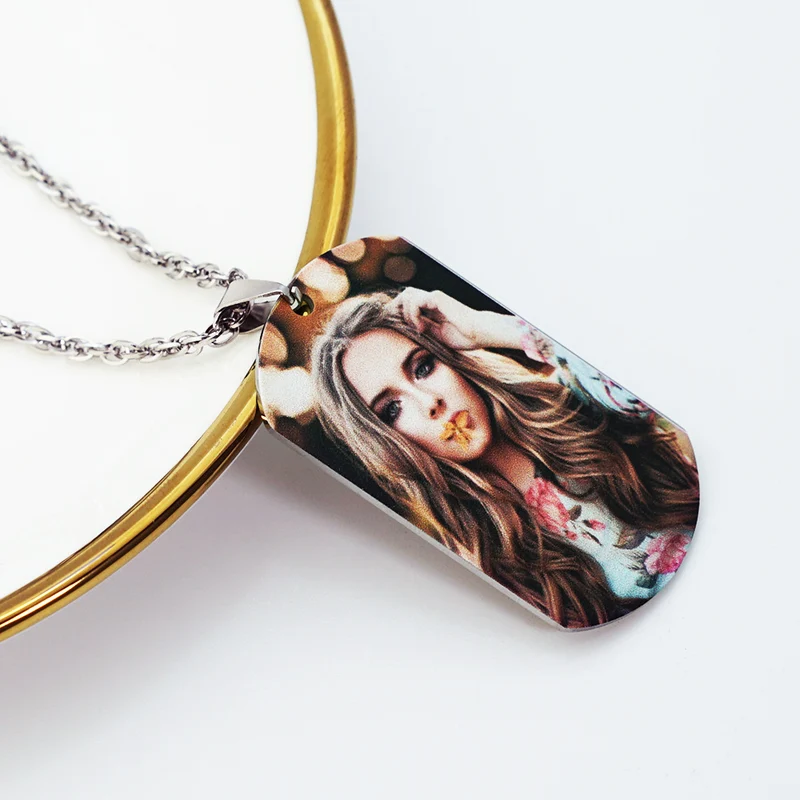 Collier Personnalisé MemorySteel