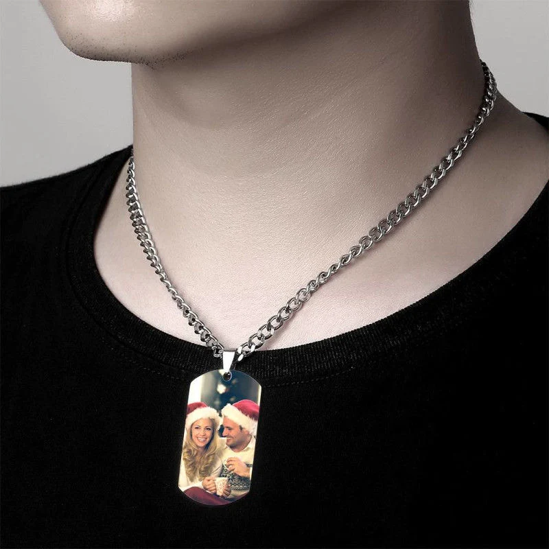 Collier Personnalisé MemorySteel
