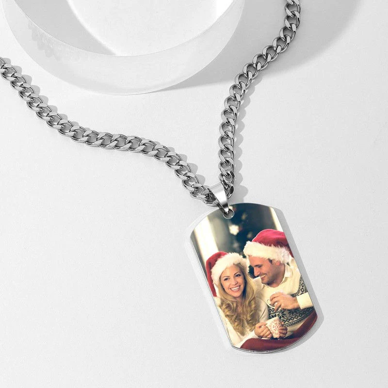 Collier Personnalisé MemorySteel