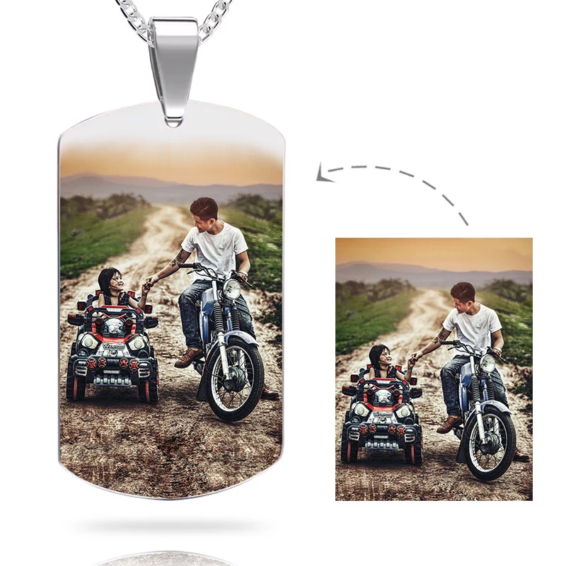 Collier Personnalisé MemorySteel