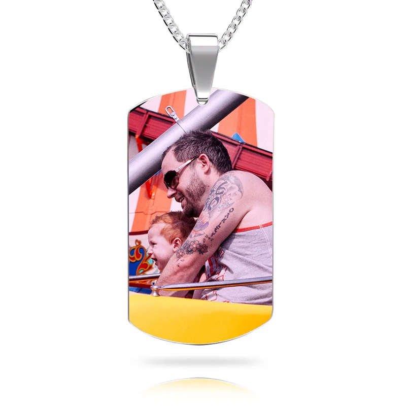 Collier Personnalisé MemorySteel