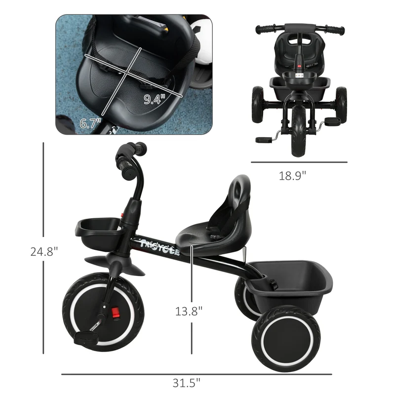 Tricycle Enfant MiniRide 2–5 Ans