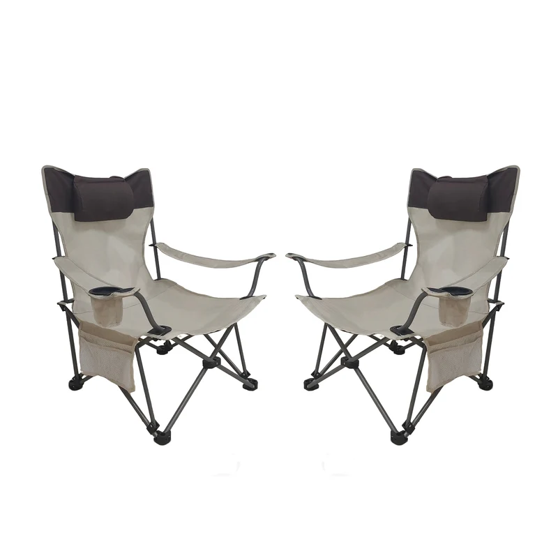 Fauteuils Camping RelaxFlex – Lot de 2