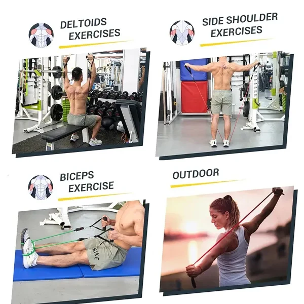 Bandes de Résistance FlexFit – Set 5 Pièces