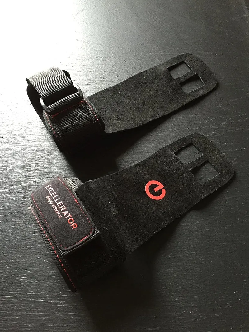 Gym Grips Black Red
