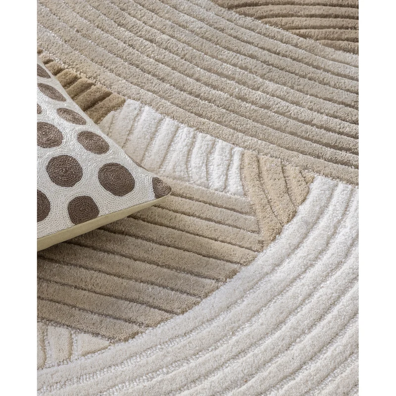 Tapis beige Canopée