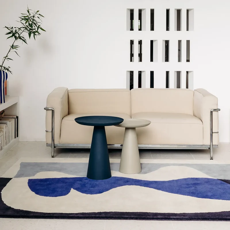 Tapis Narcisse bleu