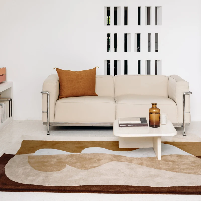 Tapis Narcisse ocre