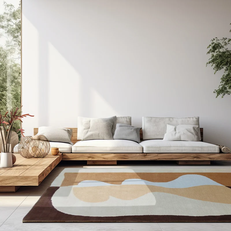 Tapis Narcisse ocre
