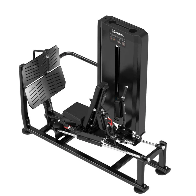 Sélectorisée Dual Presse à Jambes Horizontale / Squat Hack