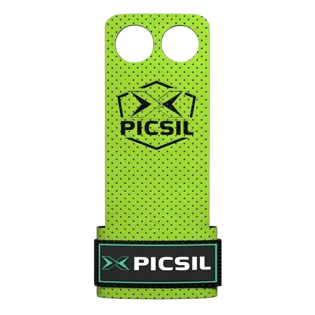Picsil - Azor Grips (2 Holes - Green) - Small