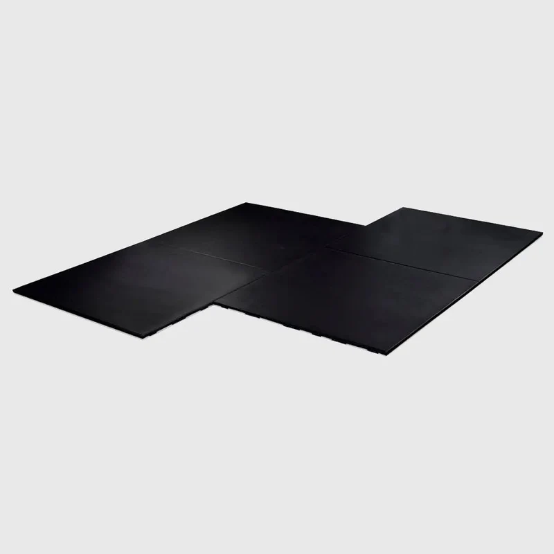 40mm Gym Tile - (1m x 0.5m x 40mm) - Light Grey
