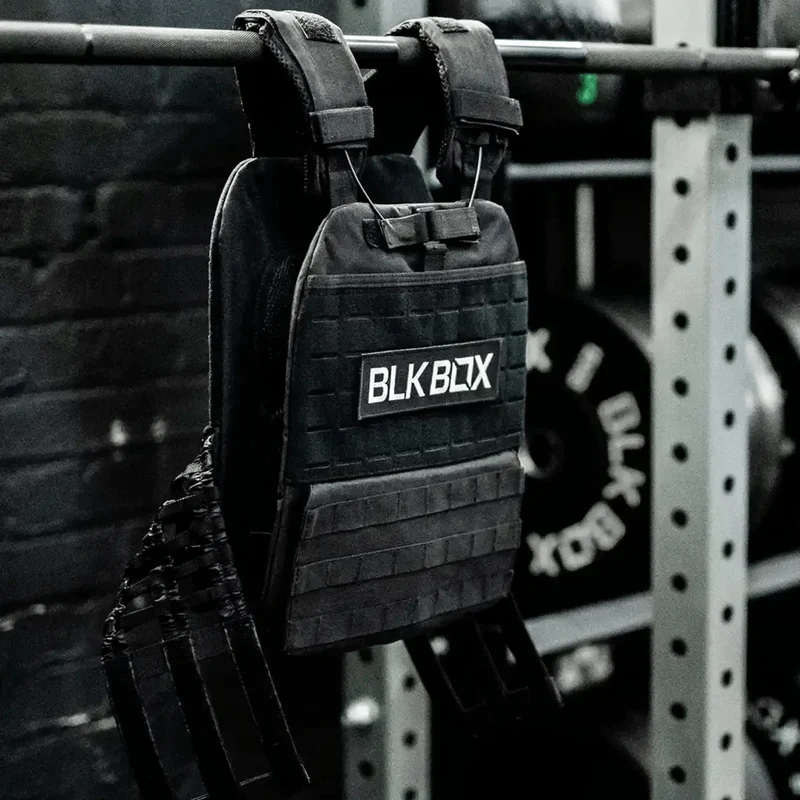 Utility Tactical Weight Vest - Black (Vest Only - No Patch)