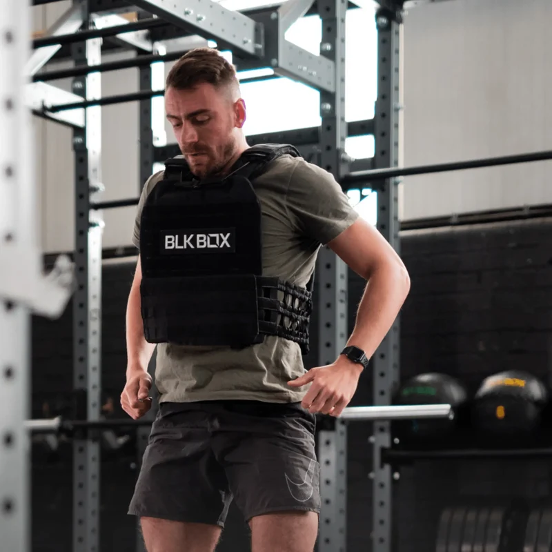 Utility Tactical Weight Vest - Black (Vest Only - No Patch)