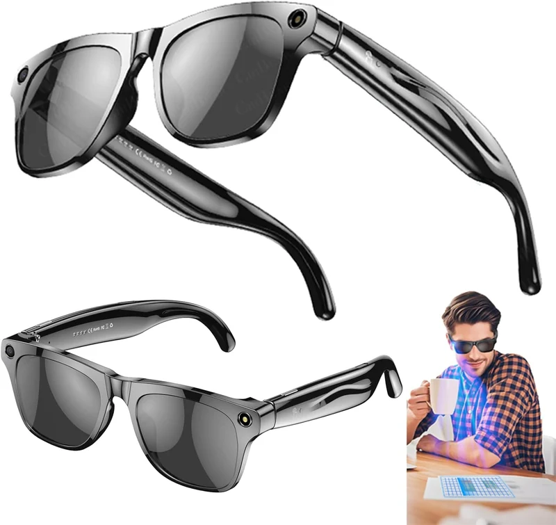Lunettes intelligentes multifonctions NASA édition . FUSION transmission Wi-Fi, Bluetooth Microphone Et Haut-Parleur Intégré