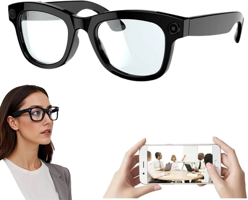 Lunettes intelligentes multifonctions NASA édition . GRAVITY transmission Wi-Fi, Bluetooth Microphone Et Haut-Parleur Intégré