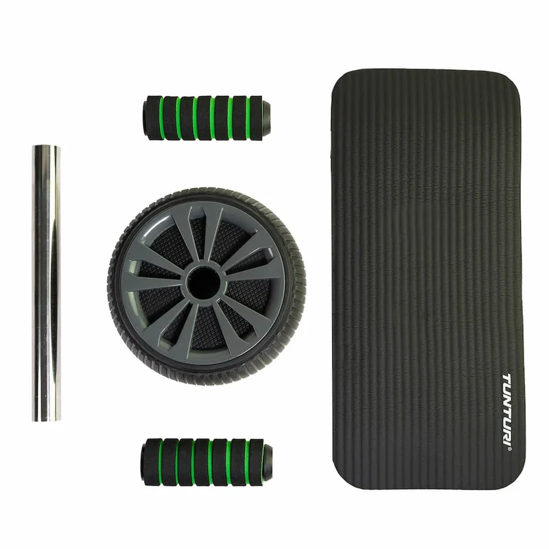 Pro Exercise Wheel Deluxe avec Tapis NBR