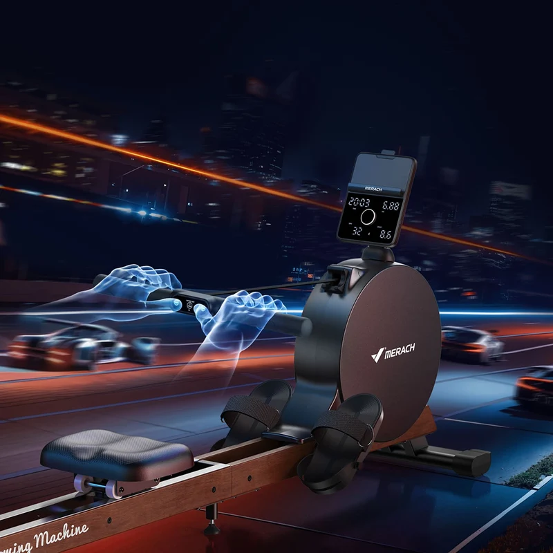 Rameur magnétique auto-alimenté Merach Q3
