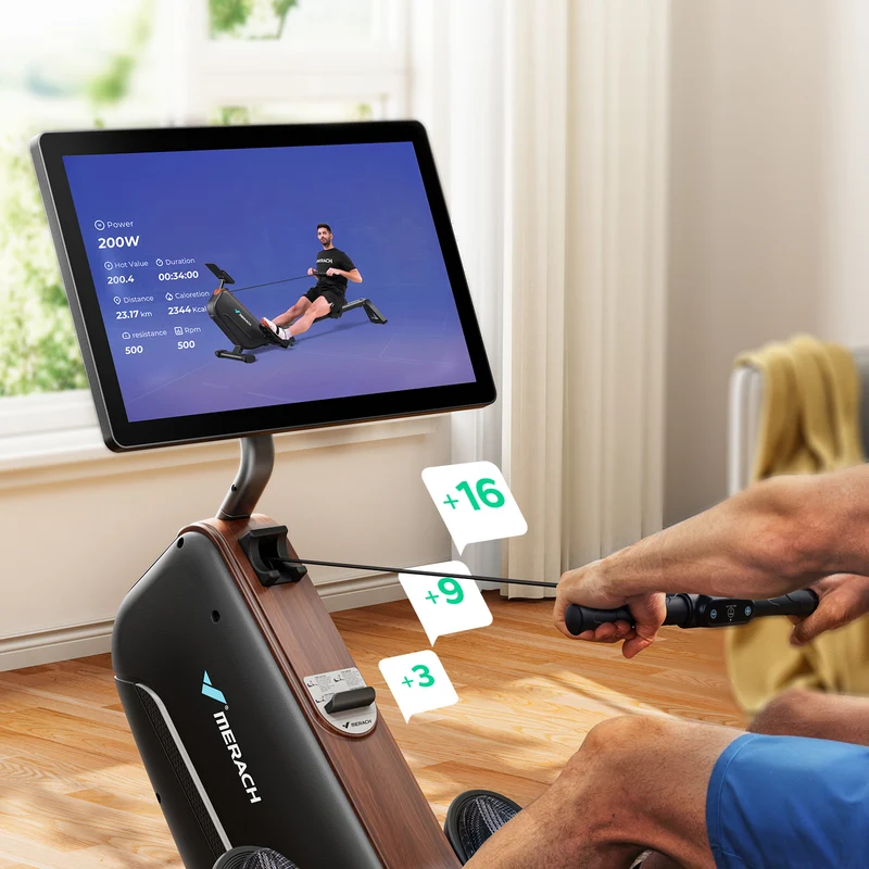 Rameur magnétique Merach R15 Pro 3.0 avec écran HD