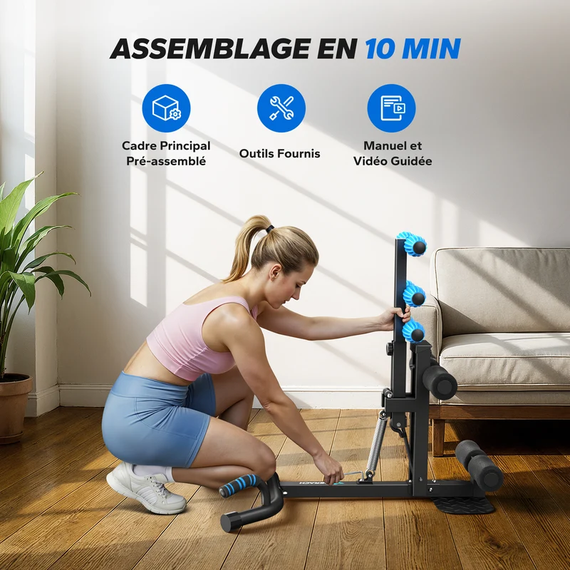 Machine à squats Merach 2417B1
