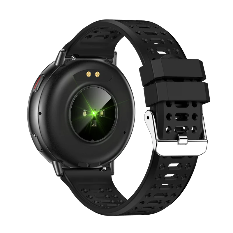 Montre connectée GPS intégré, fonction d'appel Bluetooth- Modes sportifs Edition GALAXY 2026 - avec bracelet silicone couleur Noir