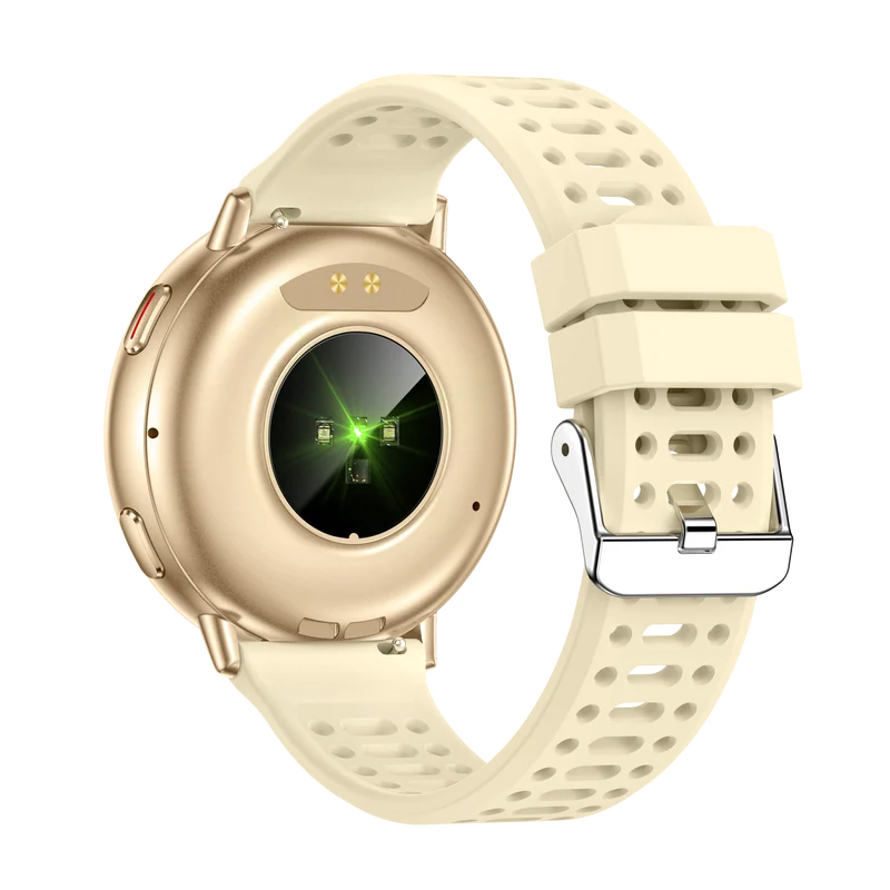 Montre connectée GPS intégré, fonction d'appel Bluetooth- Modes sportifs Edition GALAXY 2026 - avec bracelet silicone couleur Rose