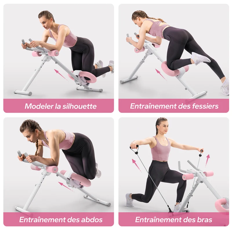 Entraîneur abdominal réglable Merach 2314