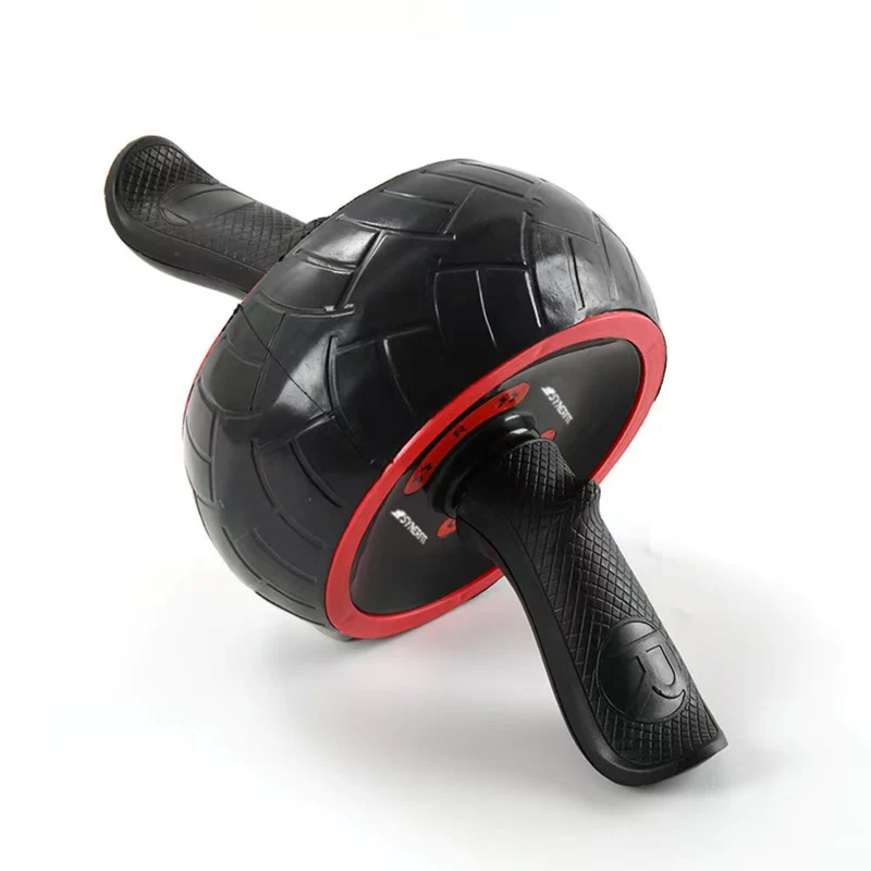 Roue abdominale Synerfit multifonction – Entraînement complet à domicile, tous niveaux- modèle PerfectCarve - colorie Noir/ Rouge