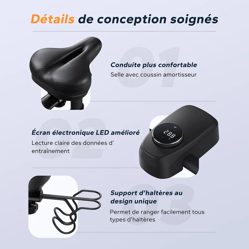 Vélo d'appartement Merach S26B2