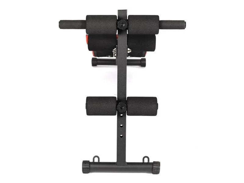 Banc de musculation SYNERFIT pliable multifonction entraînement complet noir et rouge modèle COBRA