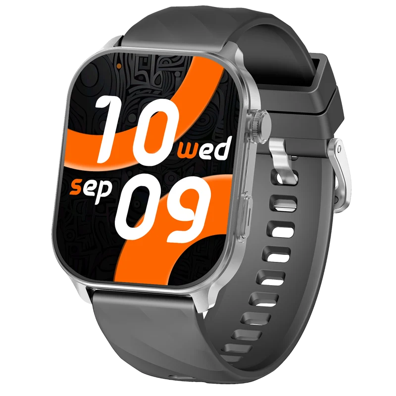 Montre connectée GPS edition VIVA-PRO écran haute définition avec un Verre de protection 2.5D bracelet silicone couleur Noir