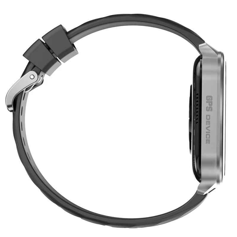 Montre connectée GPS edition VIVA-PRO écran haute définition avec un Verre de protection 2.5D bracelet silicone couleur Noir