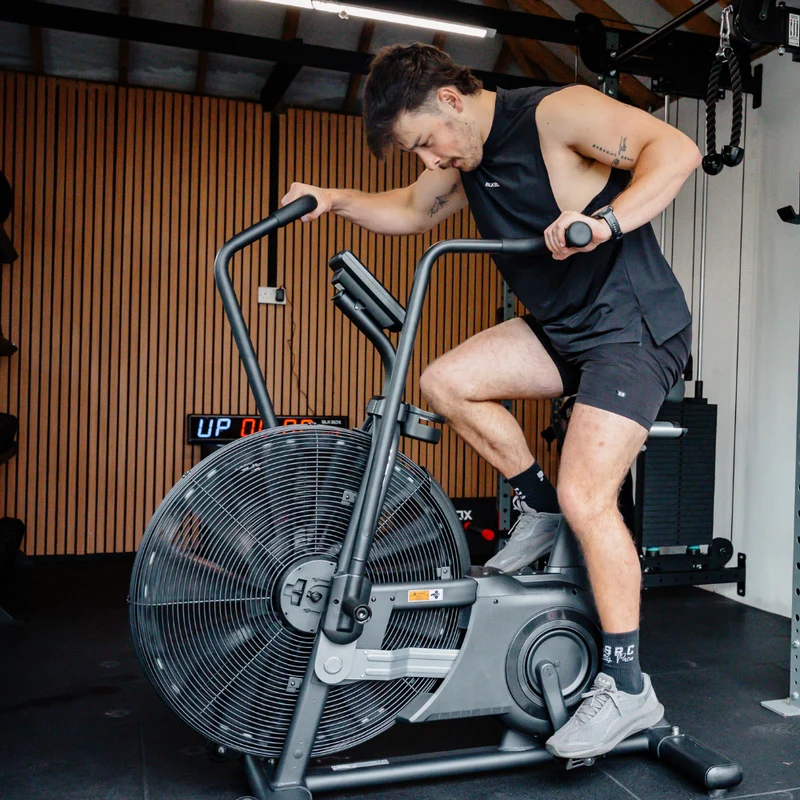 Air Bike and Curved Treadmill Cardio Bundle