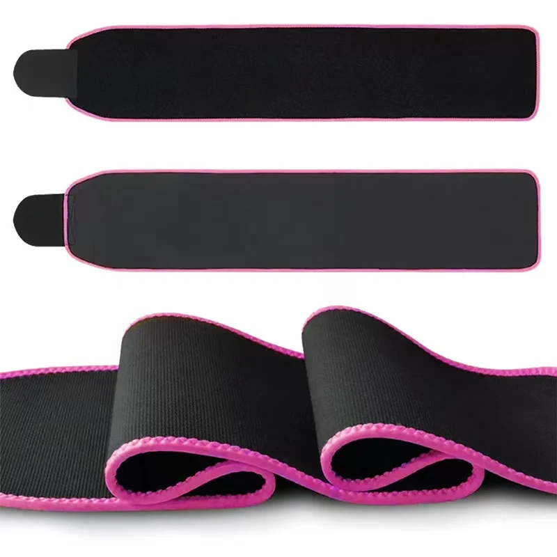 SYNERFIT Ceinture de sudation en néoprène et lycra - Taille unique Modéle Sauna fit colorie Noir