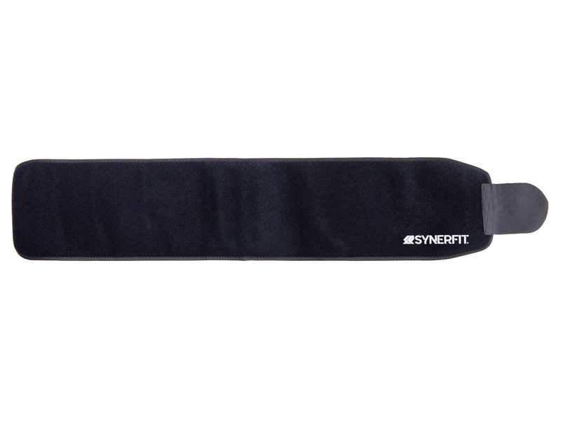 SYNERFIT Ceinture de sudation en néoprène et lycra - Taille unique Modéle Sauna fit colorie Noir