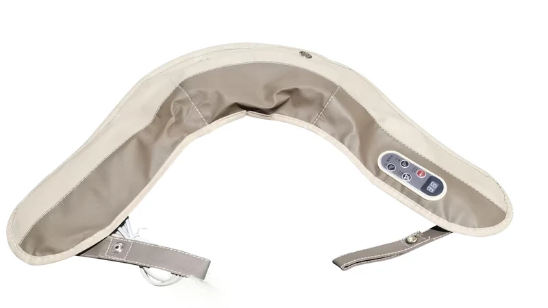 SYNERFIT Masseur shiatsu cervicales avec 99 modes de massage - Modèle Galia colorie Gris